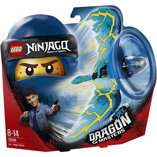 LEGO Ninjago Jay Dragon Master Flying Toy, Easy to Fly Glider for Kids - ليجو - Image 2