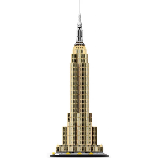 LEGO Architecture Empire State Building New York Landmark Collectible Model Building Set, 1760 pieces - ليجو - Image 2