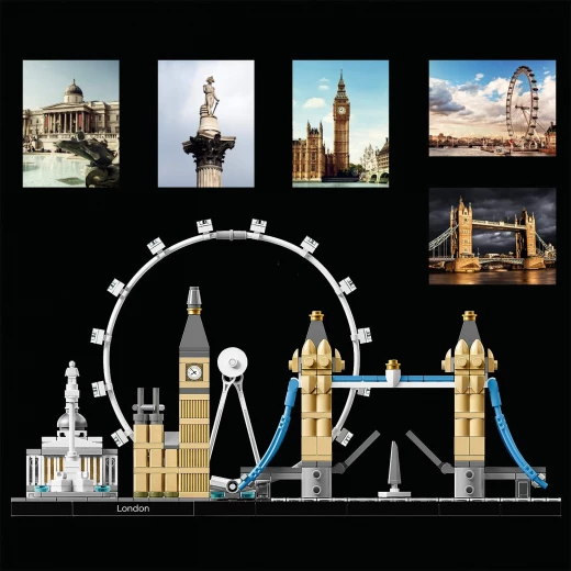 LEGO Architecture London Skyline Model Building Set, 460 pieces - ليجو - Image 10