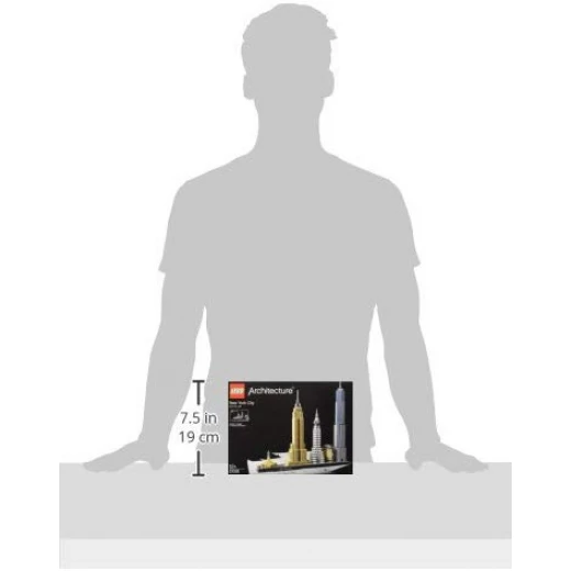 LEGO Architecture New York City Model Building Set, Skyline Collection with 4 Buildings and Minature Statue of Liberty - ليجو - Image 5