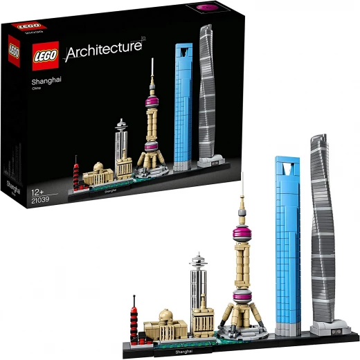 LEGO Architecture Shanghai Model Building Set with the Shanghai Tower and World Financial Centre LEGO Architecture Shanghai Model Building Set with the Shanghai Tower and World Financial Centre
