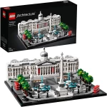 LEGO Architecture Trafalgar Square Building Set with London Landmark National Gallery Collectible Model, 1197 pieces. - ليجو
