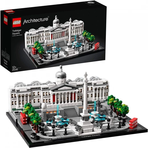 LEGO Architecture Trafalgar Square Building Set with London Landmark National Gallery Collectible Model, 1197 pieces. LEGO Architecture Trafalgar Square Building Set with London Landmark National Gallery Collectible Model, 1197 pieces.