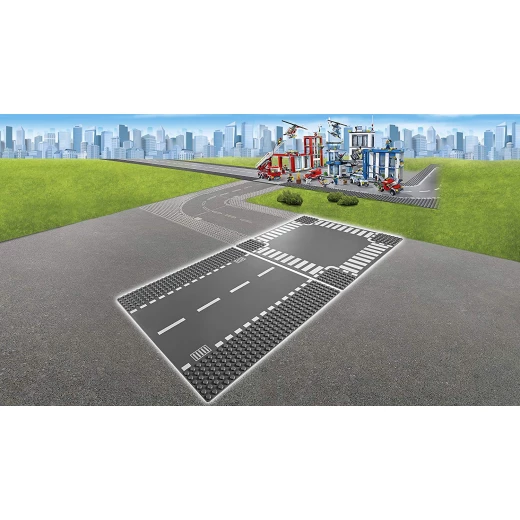 LEGO City Supplementary Straight and Crossroad - ليجو - Image 3