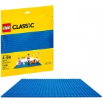 LEGO Classic Blue Baseplate 10 x 10 Inch/32 x 32 Studs Stackable Building Board, Creations Sheets Builders - ليجو