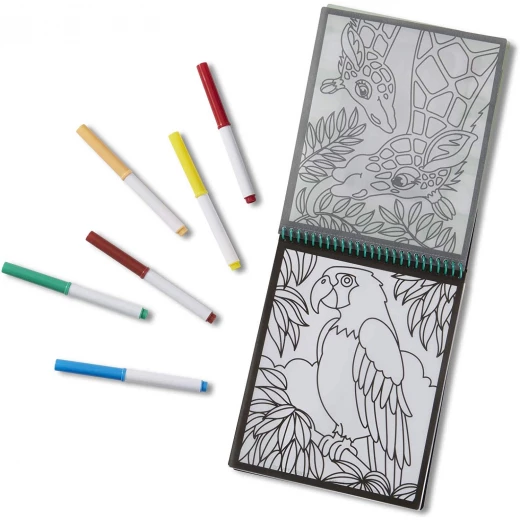 Melissa & Doug On The Go - Stained Glass - Animals - ميليسا اند دوج - Image 2
