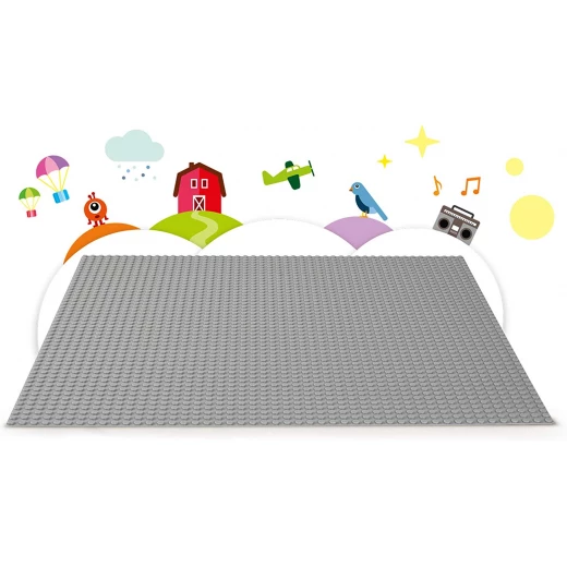 LEGO Classic Grey Baseplate Learning Toy - ليجو - Image 5