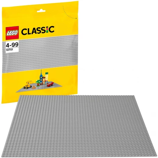 LEGO Classic Grey Baseplate Learning Toy