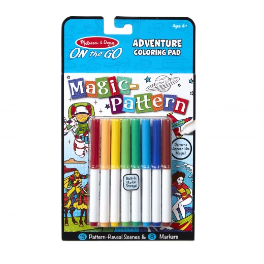 Melissa & Doug On The Go Magic Pattern Pad - Adventure Melissa & Doug On The Go Magic Pattern Pad - Adventure