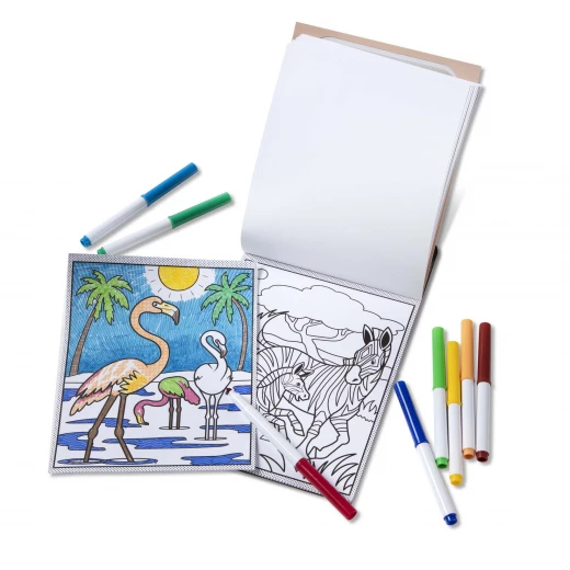 Melissa & Doug On The Go Magic Pattern Pad  - Wild Animals - ميليسا اند دوج - Image 4