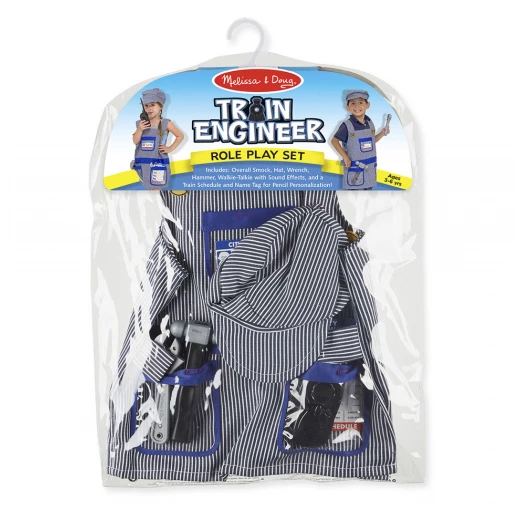Melissa & Doug Train Engineer Role Play Costume, 3-6 years - Melissa &amp; Doug - Image 3