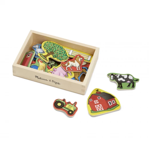 Melissa & Doug Wooden Farm Magnets - ميليسا اند دوج - Image 3