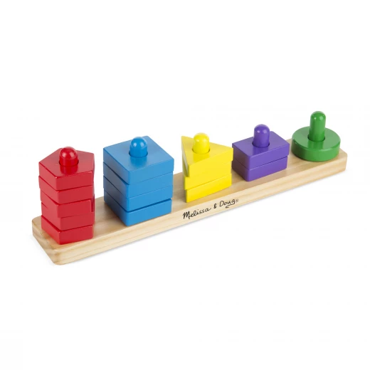Melissa & Doug Stack & Sort Board - ميليسا اند دوج - Image 4