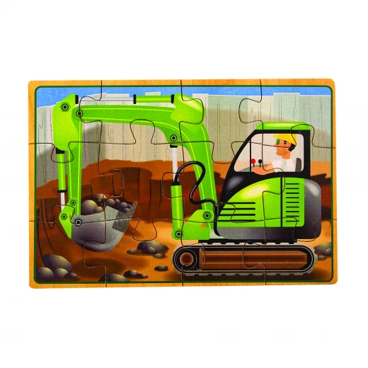 Melissa and Doug Construction Jigsaw Puzzles in a Box - ميليسا اند دوج - Image 5