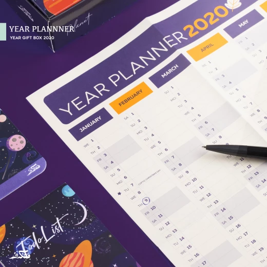 Mofakera Planet Agenda, Gift Box 2020 - مفكرة - Image 3