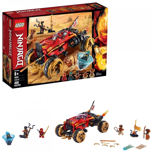 LEGO Ninjago Katana 4x4 Building Kit, New 2019 (450 Pieces) LEGO Ninjago Katana 4x4 Building Kit, New 2019 (450 Pieces)