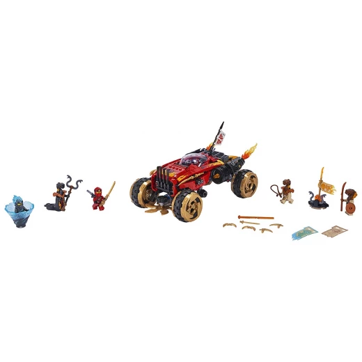LEGO Ninjago Katana 4x4 Building Kit, New 2019 (450 Pieces) - ليجو - Image 7