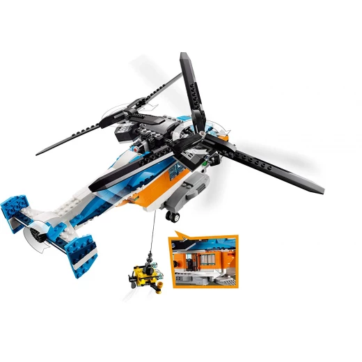 LEGO Creator 3in1 Fairground Carousel Building Kit, New 2019 (595 Pieces) - ليجو - Image 7