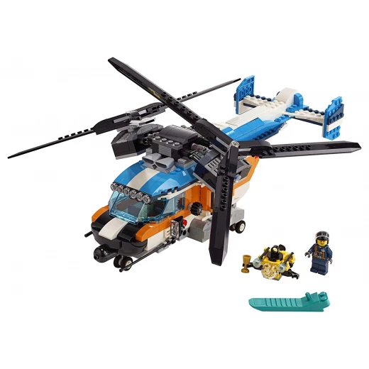 LEGO Creator 3in1 Fairground Carousel Building Kit, New 2019 (595 Pieces) - ليجو - Image 2