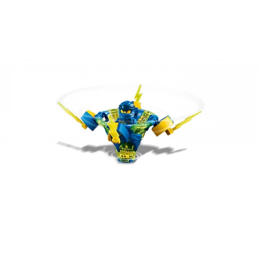LEGO NINJAGO Spinjitzu Jay Building Kit, 2019 (97 Pieces) - ليجو - Image 2