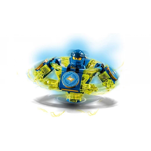 LEGO NINJAGO Spinjitzu Jay Building Kit, 2019 (97 Pieces) - ليجو - Image 3
