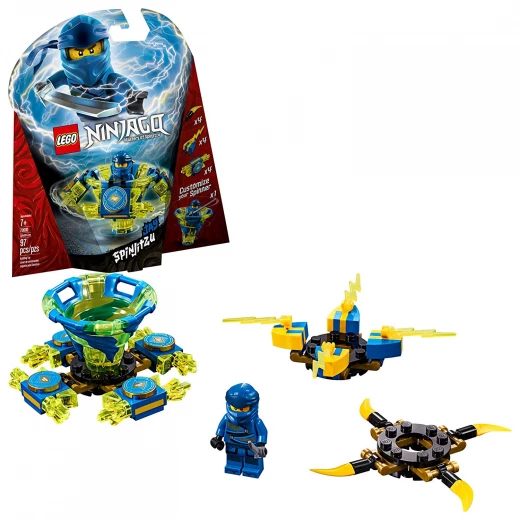 LEGO NINJAGO Spinjitzu Jay Building Kit, 2019 (97 Pieces) LEGO NINJAGO Spinjitzu Jay Building Kit, 2019 (97 Pieces)