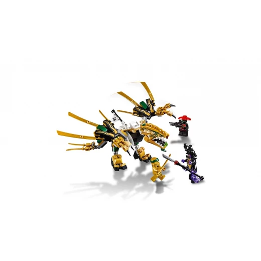 LEGO NINJAGO Legacy Golden Dragon Building Kit, 2019 (171 Pieces) - ليجو - Image 7