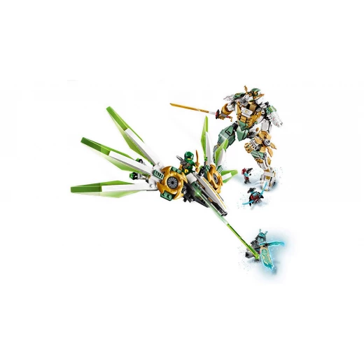 LEGO NINJAGO Lloyd's Titan Mech Building Kit, New 2019 (876 Pieces) - ليجو - Image 2