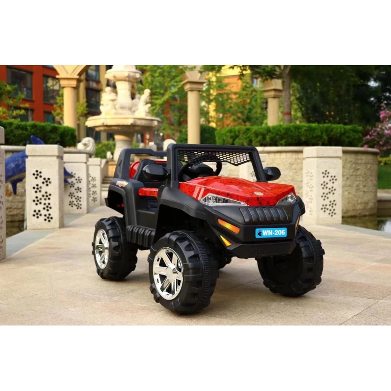 Motor Car Desert  Jeep B - Red
