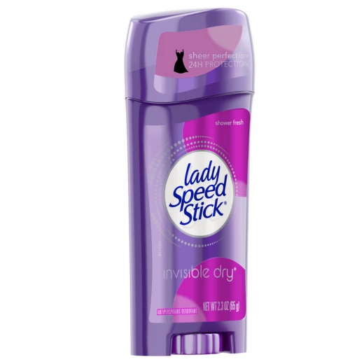 Lady Speed Stick by Mennen Invisible Dry Antiperspirant & Deodorant Solid Shower Fresh2.3oz Lady Speed Stick by Mennen Invisible Dry Antiperspirant & Deodorant Solid Shower Fresh2.3oz