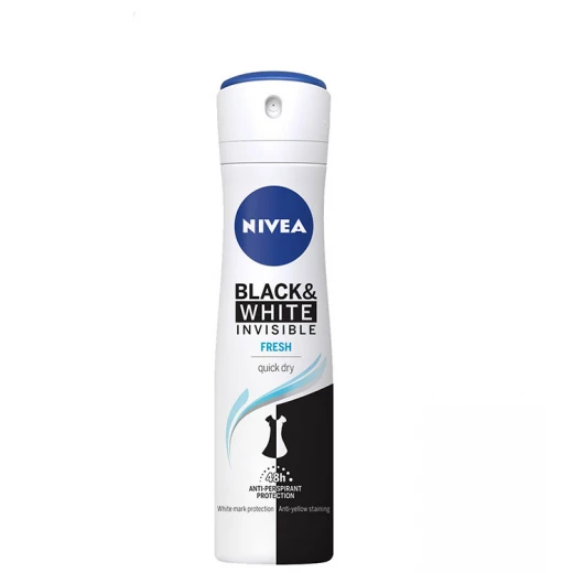 Nivea Deodorant Anti Perspirant Black & White Pure - 150mL Nivea Deodorant Anti Perspirant Black & White Pure - 150mL