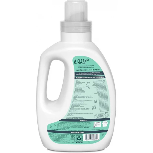 Seventh Generation Concentrated Baby Laundry Detergent, Fresh Scent 1.18 L - سيفينث جينيراشن - Image 2