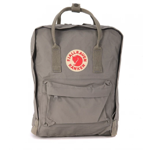 Kånken Fog Grey Backpack By Fjällräven Kånken Fog Grey Backpack By Fjällräven