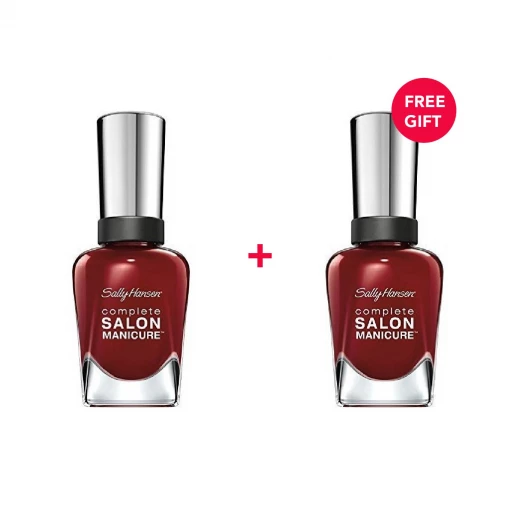Sally Hansen Complete Salon Manicure, Red Zin - White Friday Offer - Buy 1 Get 1 Free