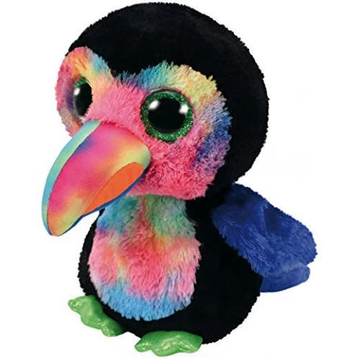 Ty Beanie Boos Beaks - Toucan Bird med Ty Beanie Boos Beaks - Toucan Bird med
