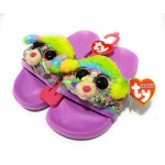 TY Rainbow Poodle - Sequin Pool Slides Medium (1-3) - Ty