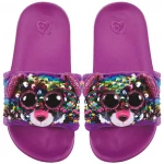 Ty Flippable Fashion Slides - Dotty - Size Small (11-13) - Ty