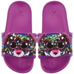 Ty Flippable Fashion Slides - Dotty - Size Medium (1-3) - Ty