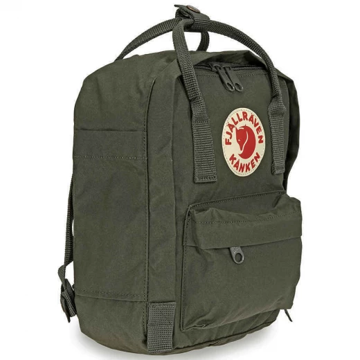 Fjallraven Kanken Mini Kids Backpack- Deep Forest - Fjällräven - Image 2