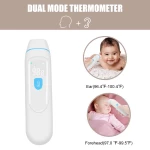 Ear Forehead Thermometer Baby Temporal Thermometer Digital Medical Thermometer for Fever, Infrared Thermometer for Kids Baby and Adult - دمية