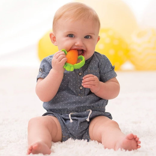 Infantino Good Bites Textured Carrot Teether - Image 2