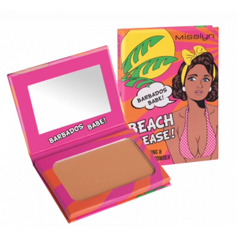 Misslyn Bronzing and Contouring Barbados Babe Powder No.56 - ميسلين كوزمتكس