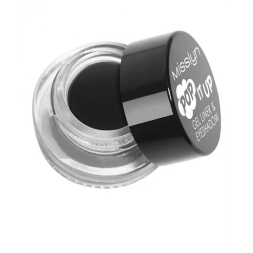 Misslyn Pop It Up Gel Liner & Eyeshadow No.01 Black Misslyn Pop It Up Gel Liner & Eyeshadow No.01 Black