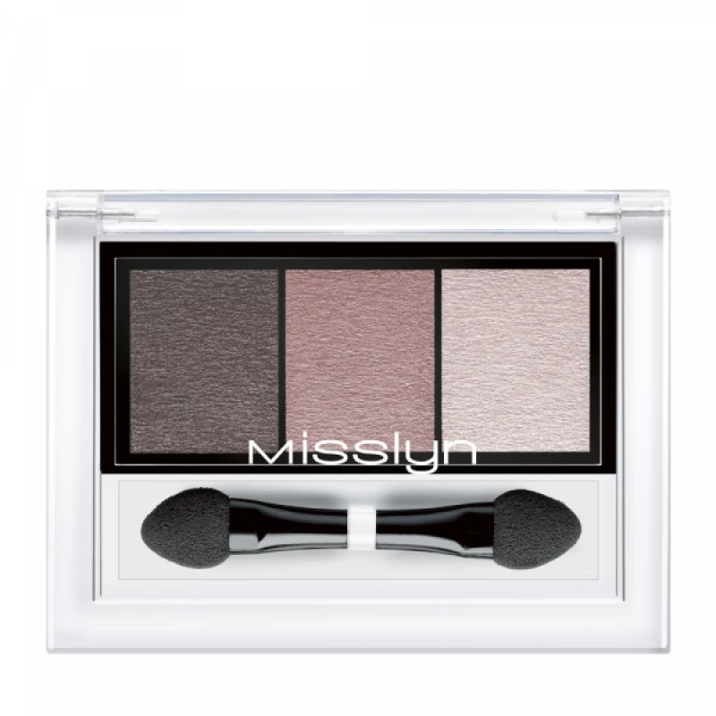 Misslyn High Shine Trio Eyeshadow No. 20 Woodstock - ميسلين كوزمتكس