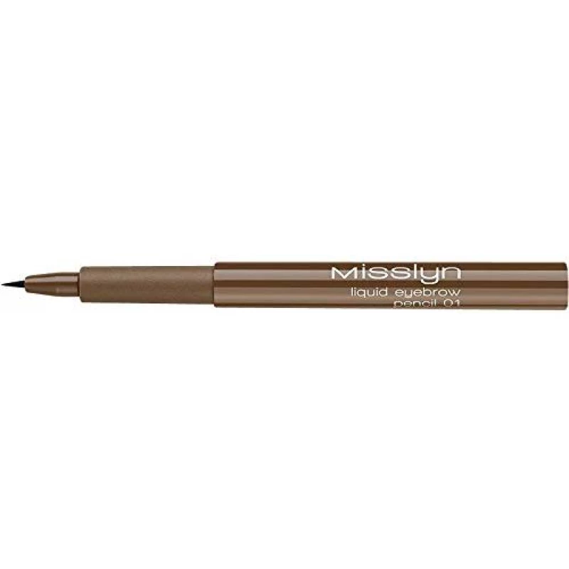 Misslyn Liquid Eyebrow Pencil - No.02 Brunette - ميسلين كوزمتكس