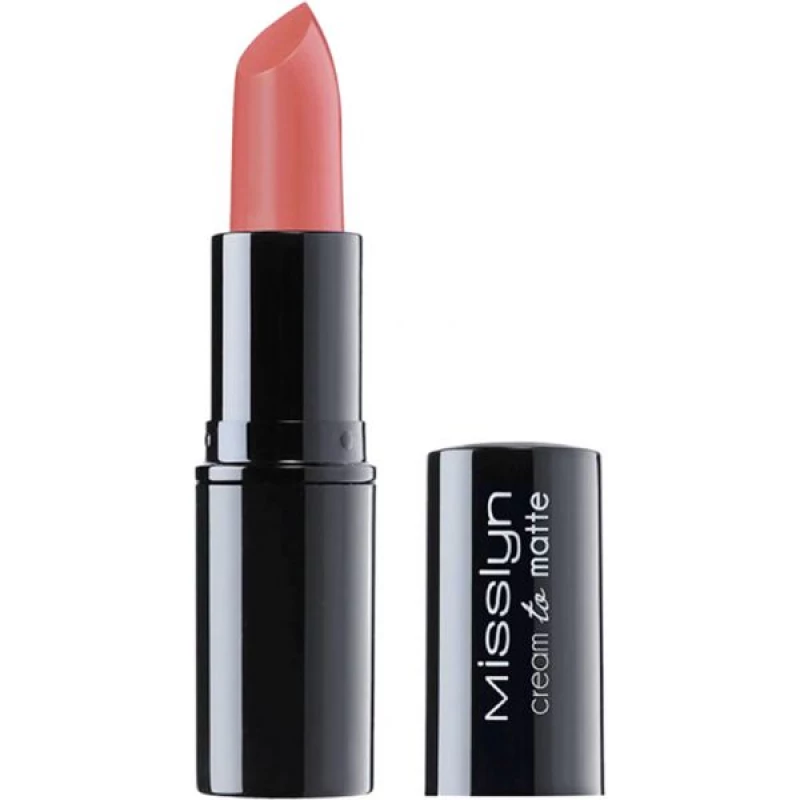 Misslyn Cream To Matte Lipstick No. 338, Light Brown - ميسلين كوزمتكس