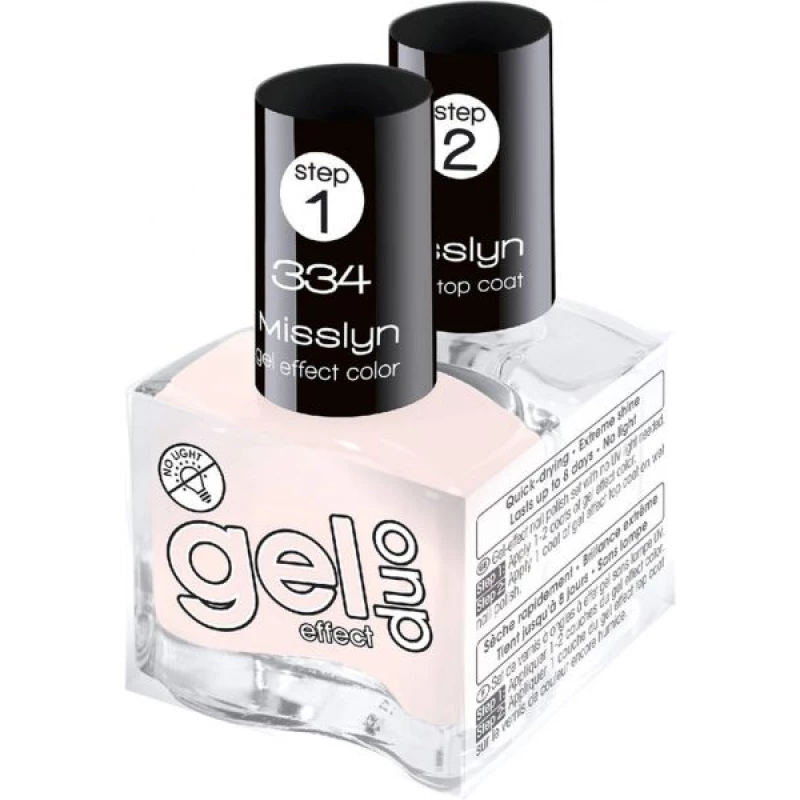 Misslyn Gel Effect Duo No. 334 Barefoot - ميسلين كوزمتكس