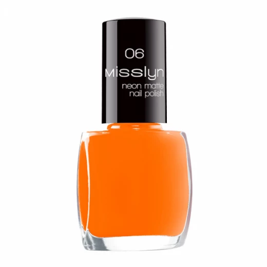 Misslyn Neon Matte Nail Polish 06 Volcanic Summer Manicure Long Lasting Color for Parties Misslyn Neon Matte Nail Polish 06 Volcanic Summer Manicure Long Lasting Color for Parties
