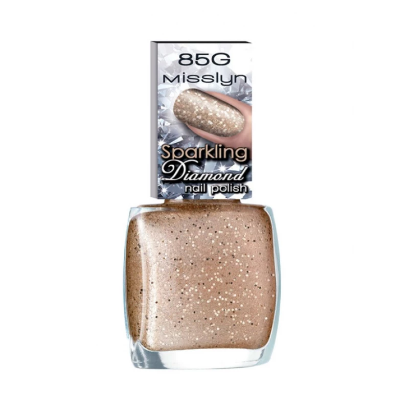 Misslyn Sparkling Diamond Nail Polish No.85G Come In,One & All - ميسلين كوزمتكس