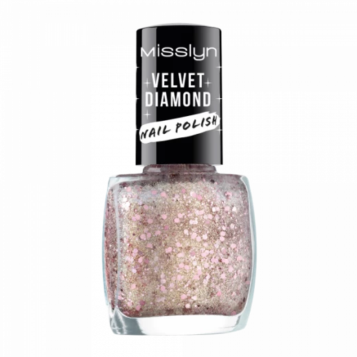 Misslyn Velvet Diamond Nail Polish No. 34 Damn Girl